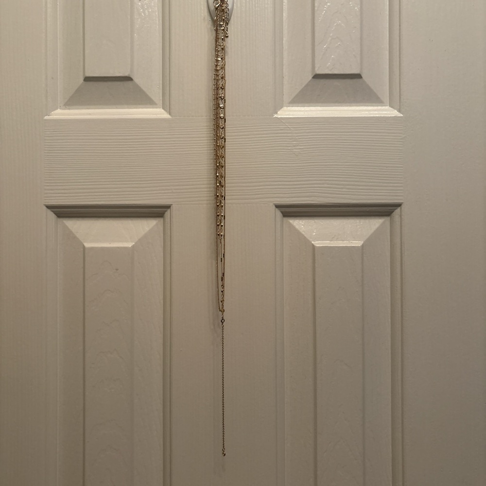 Gold Colored Chain Necklace